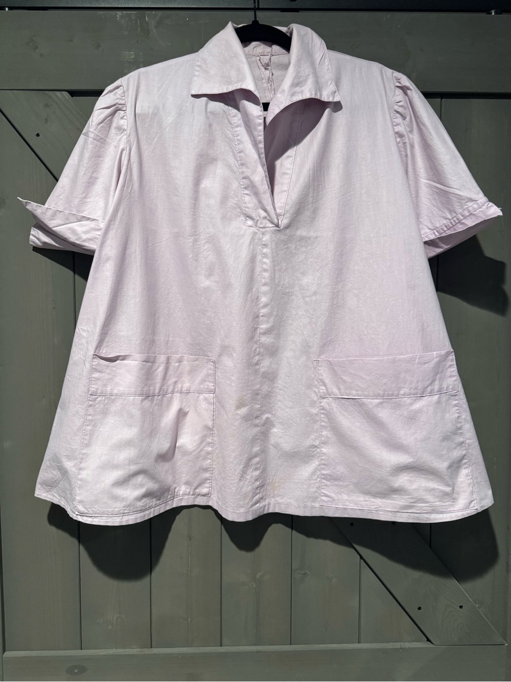 Vintage lavender maternity top